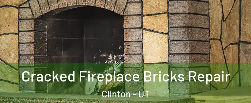  Cracked Fireplace Bricks Repair Clinton - UT