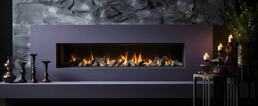 Ember Bed for Ventless Gas Fireplace in Clinton, UT